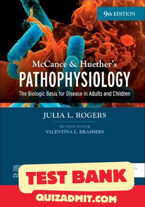 pathophysiology test bank​