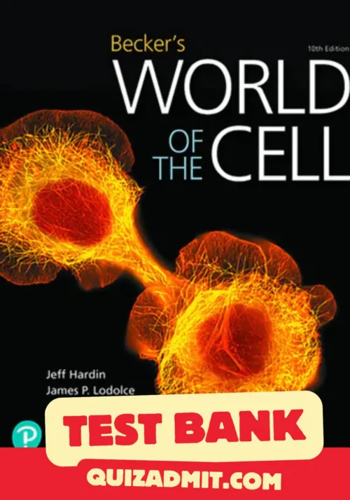 Becker's World of the Cell Test Bank