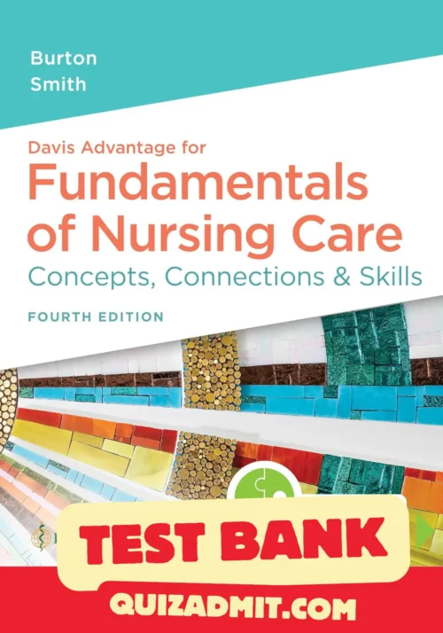 Fundamentals of Nursing Care Test Bank