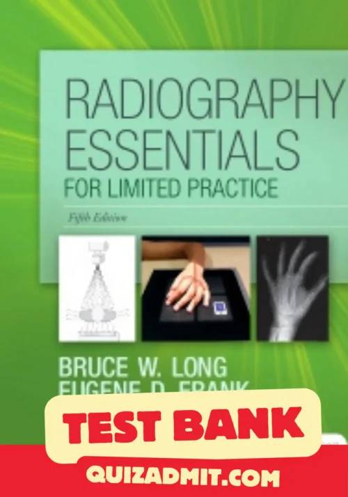 Radiography Essentials for Limited Practice Test Bank